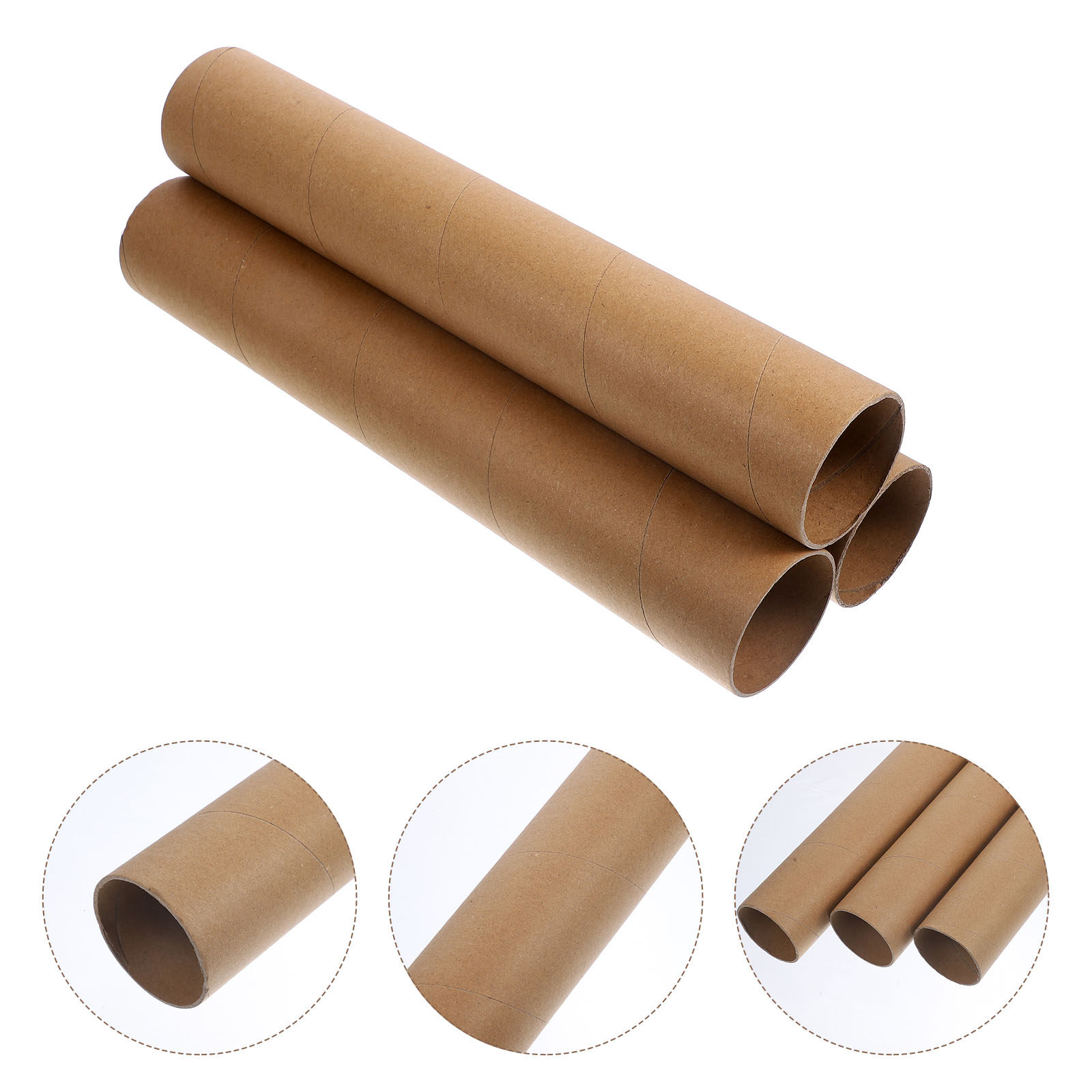 Art Craft Youtube - 3Pcs Paper Cylinder Tube For Art