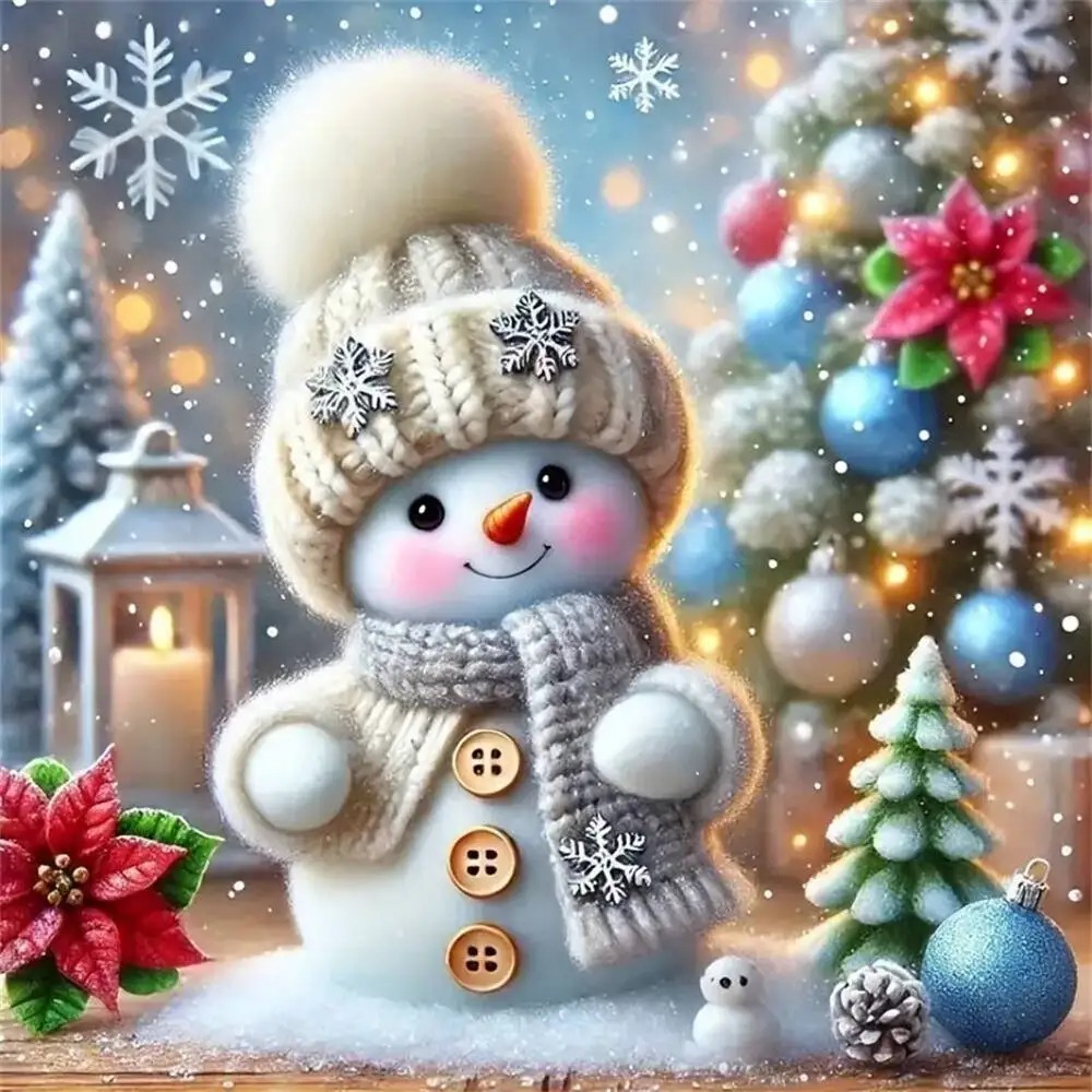 Art Craft Christmas Tree - 5D DIY Diamond Painting Kit Cute