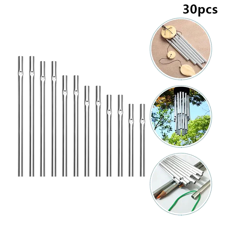 Art Craft Youtube - 30Pcs Aluminum Tube DIY Wind Chime