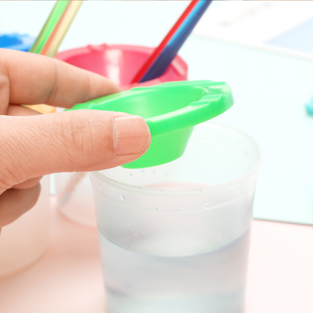 Art And Craft With Paint - Paint Cups with Colored Lids Paint