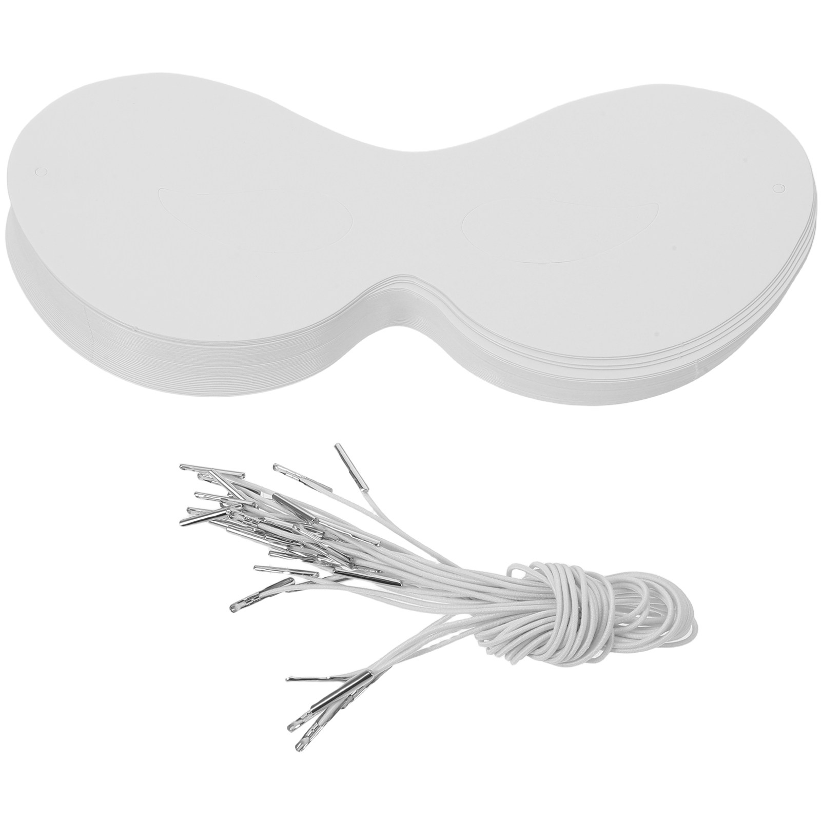 Art Craft In Paper - 40Pcs Color Your Own Masks Blank