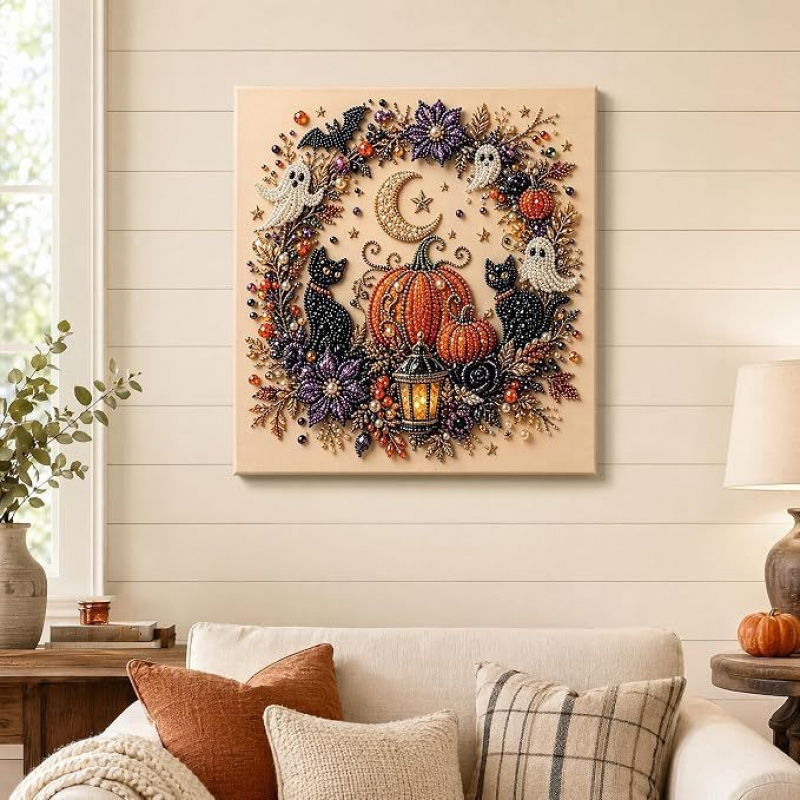 Art Craft Halloween - 2026 Halloween Ghost & Pumpkin 3D