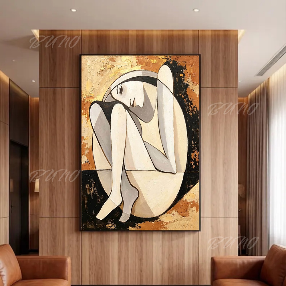 Painting Knife Palette - 100% Hand-painted Abstract Oil Painting Original