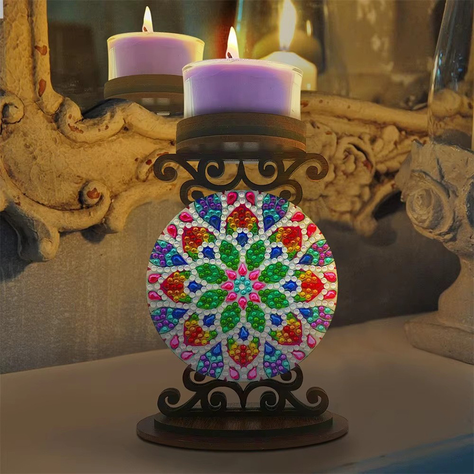 Flower candle holder Halloween - Art Craft Halloween review and price