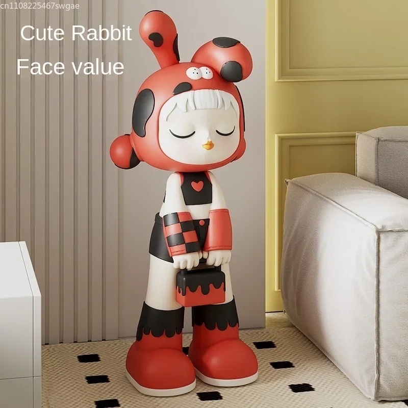 Art Cartoon Girl Statue Indoor - Art Craft Model review and price