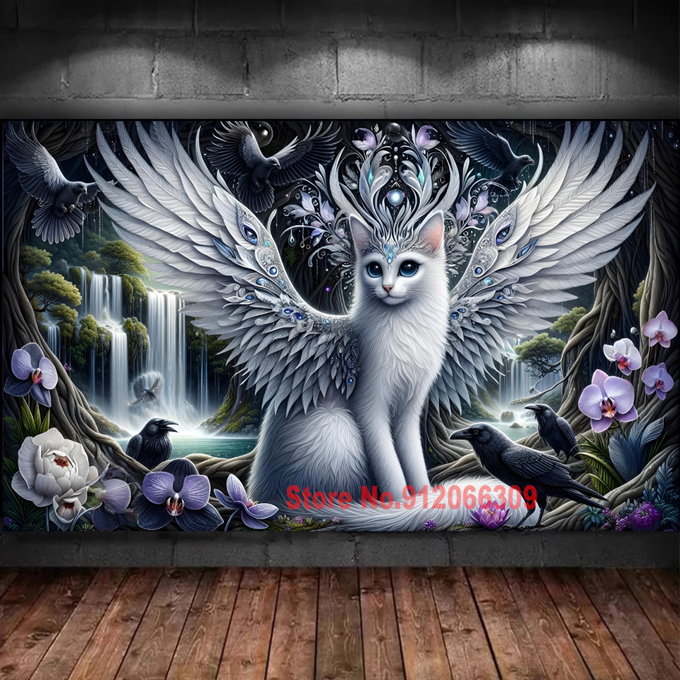 Stunning Vibrant jungle white  - Art And Craft Jungle review and price