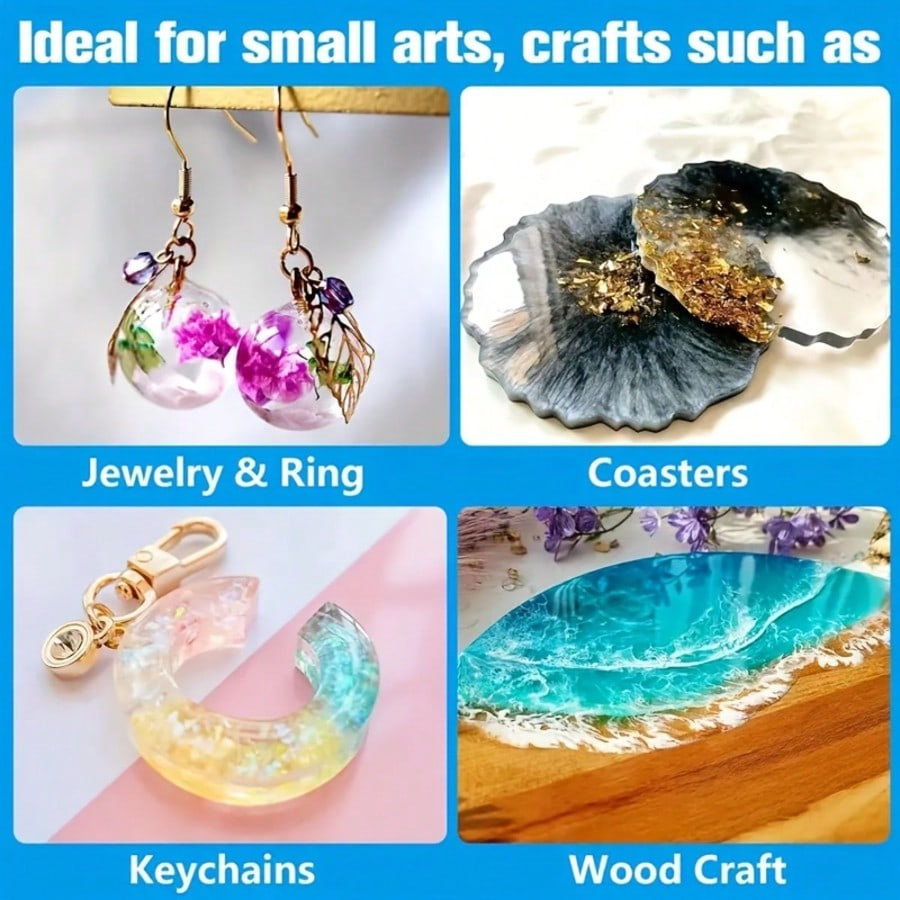 Crystal Clear Epoxy Resin 1:1  - Art Craft Model review and price