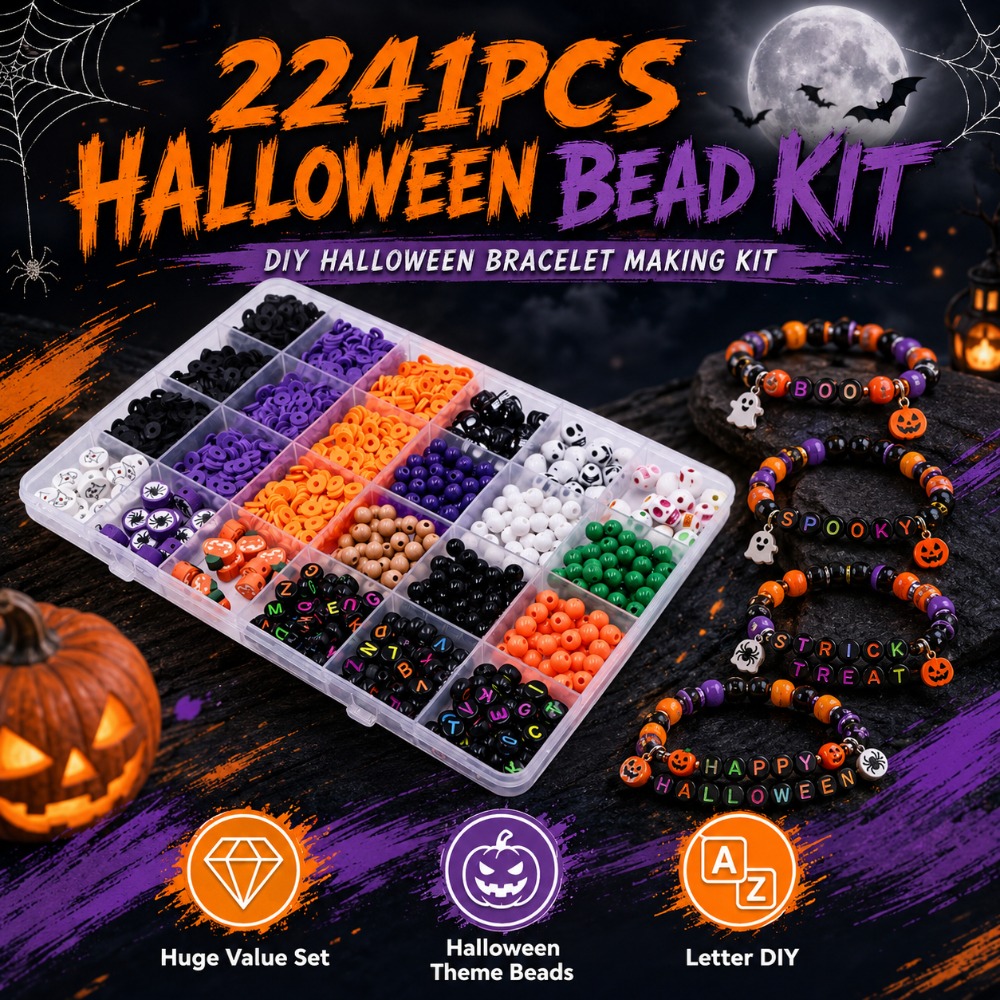 Halloween Jewelry Making Kit f - Art Craft Halloween review and price