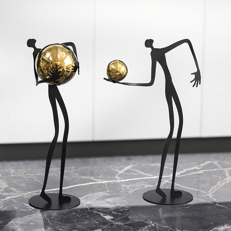 Modern Art Ball-Holding Charac - Art Craft Hotel review and price
