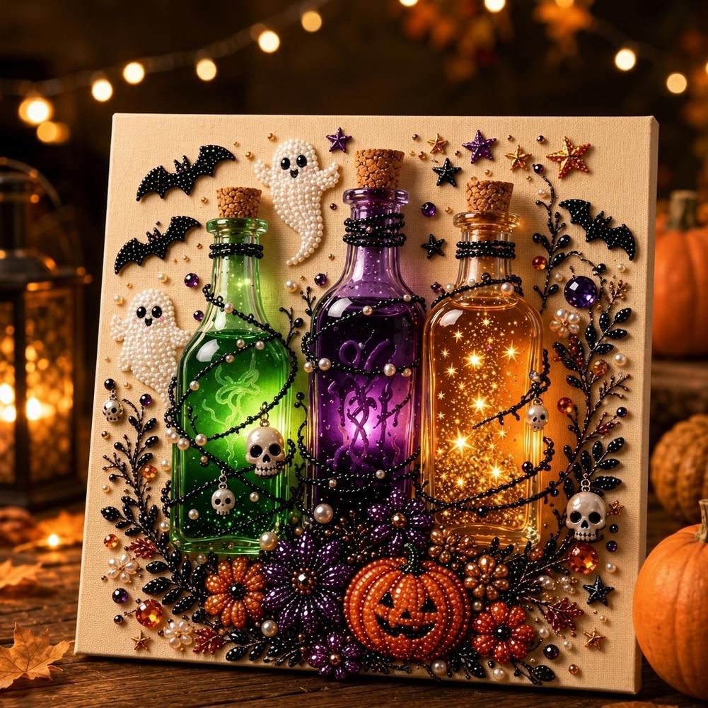 Halloween Ghost & Pumpkin 3D P - Art Craft Halloween review and price