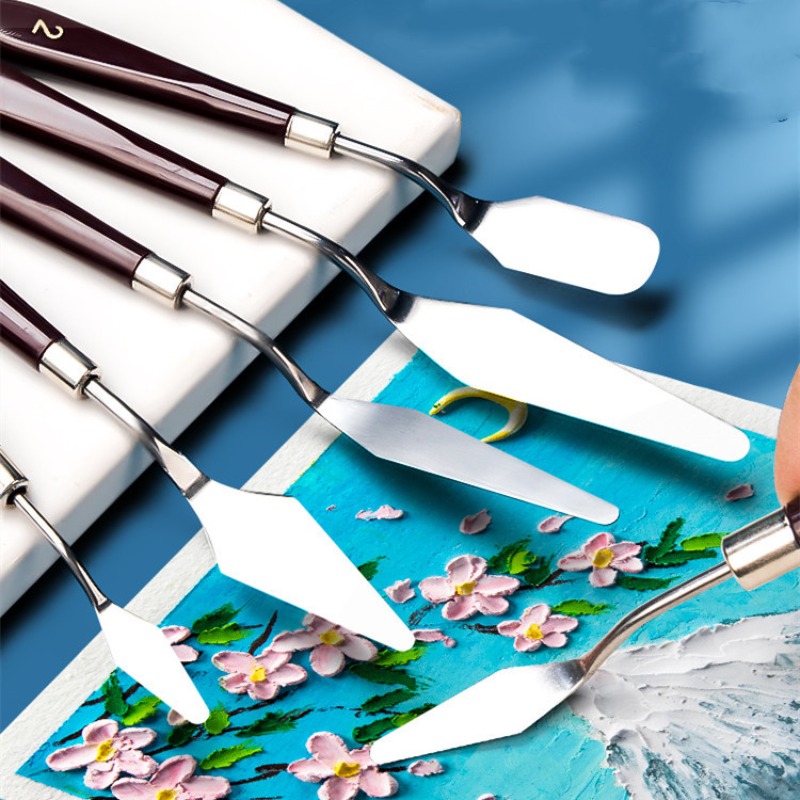 Oil Painting Scraper Palette K - Painting Knife Palette review and price