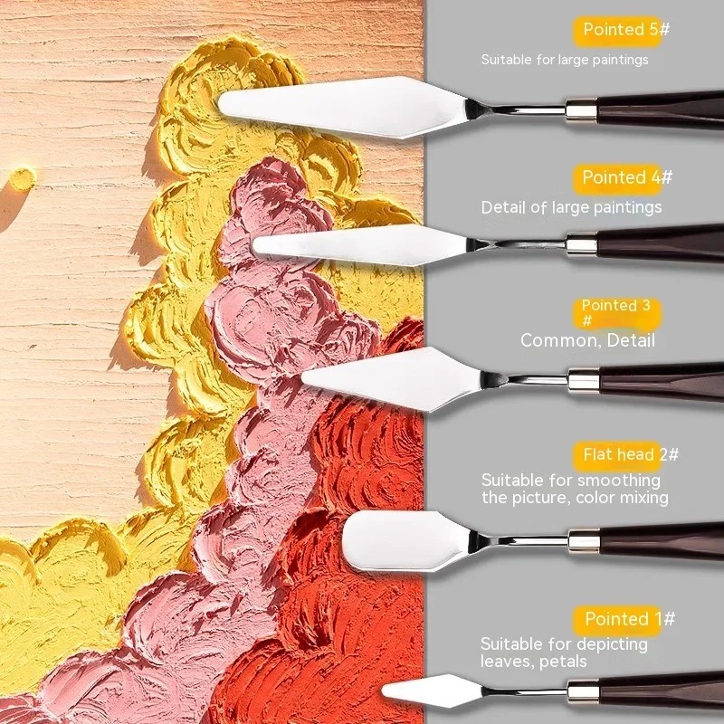 Oil Painting Scraper Palette K - Painting Knife Palette review and price