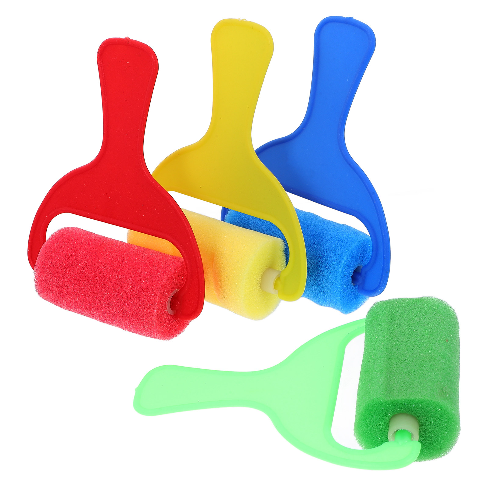 4Pcs Painting Roller Set Spong - Art And Craft With Paint review and price