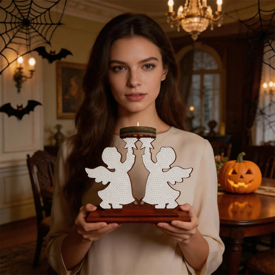 kid candle holder Halloween ho - Art Craft Halloween review and price