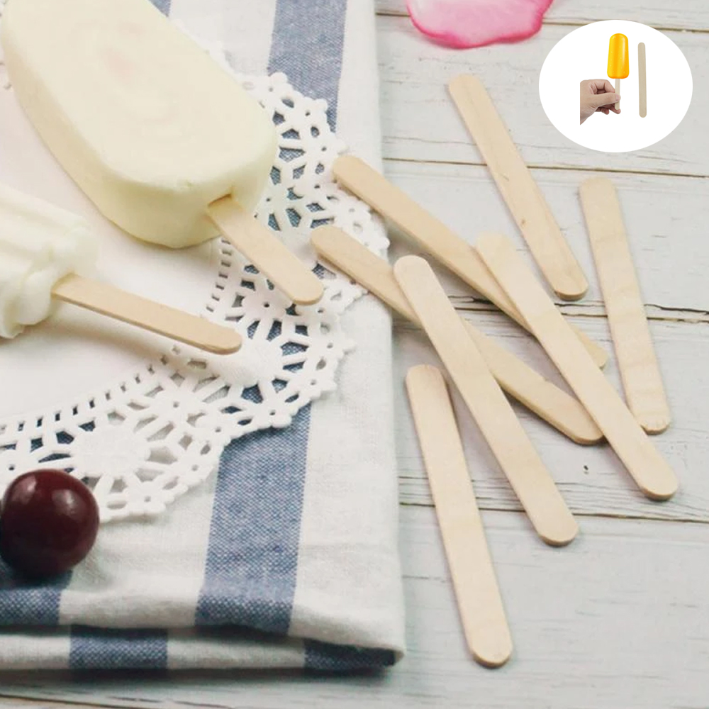 30/100/500Pcs Ice Cream Popsic - Art Craft With Ice Cream Stick review and price