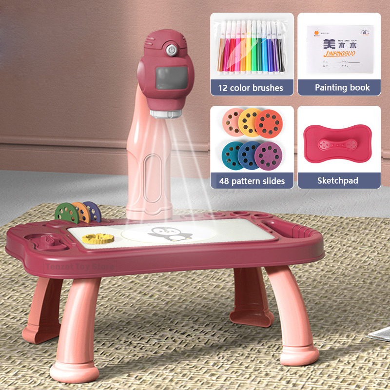 Smart Projector Kids Painting  - Art And Craft With Paint review and price