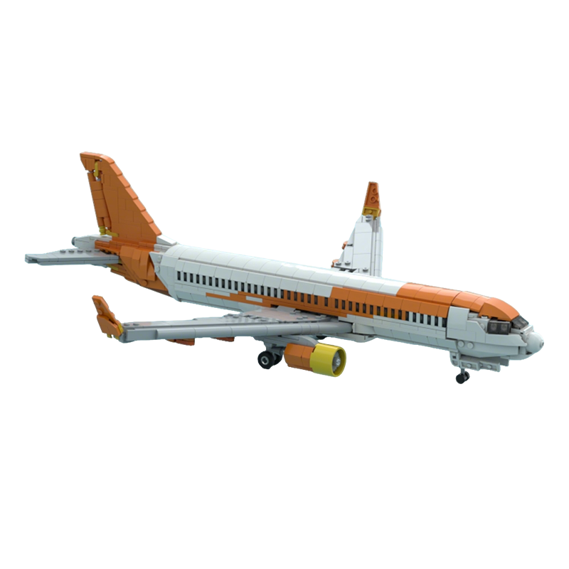 1100pcs MOC Easy Jet Airbuss A - Art Craft Ideas Easy review and price
