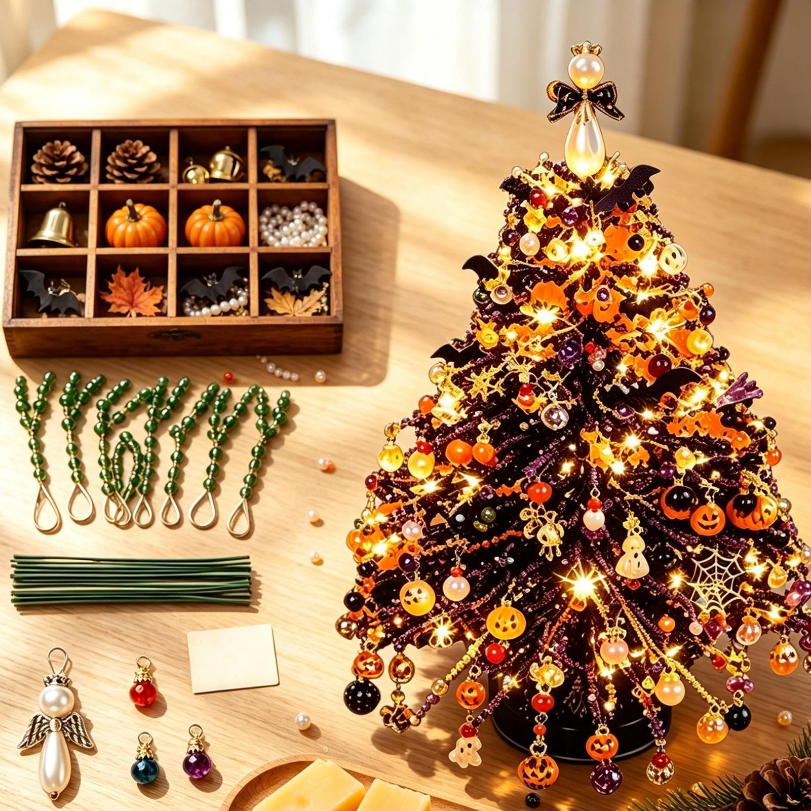 Beaded Christmas Tree Kit Shin - Art Craft Christmas Tree review and price