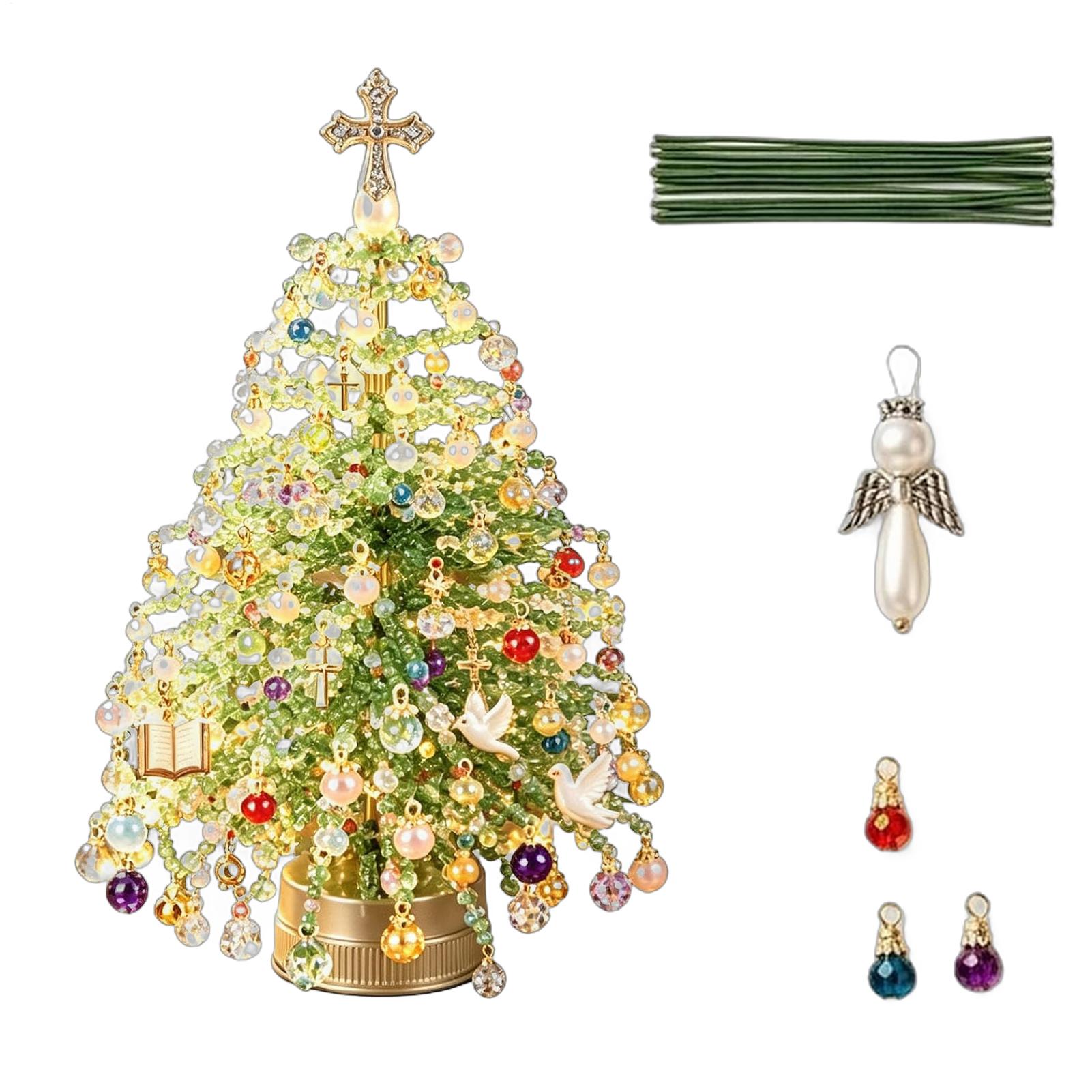 Beaded Christmas Tree Kit Shin - Art Craft Christmas Tree review and price