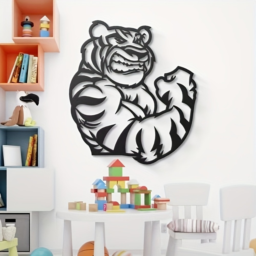 CIFBUY Metal Wall Art Fierce T - Art And Craft Jungle review and price