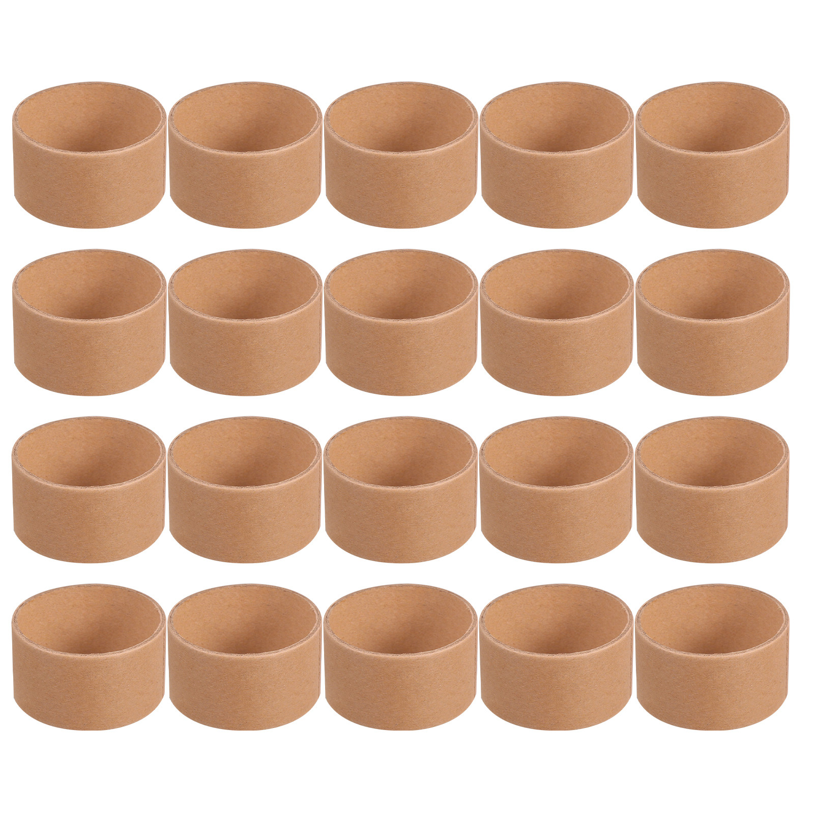 20Pcs Round Brown Cardboard Tu - Art And Craft With Paint review and price