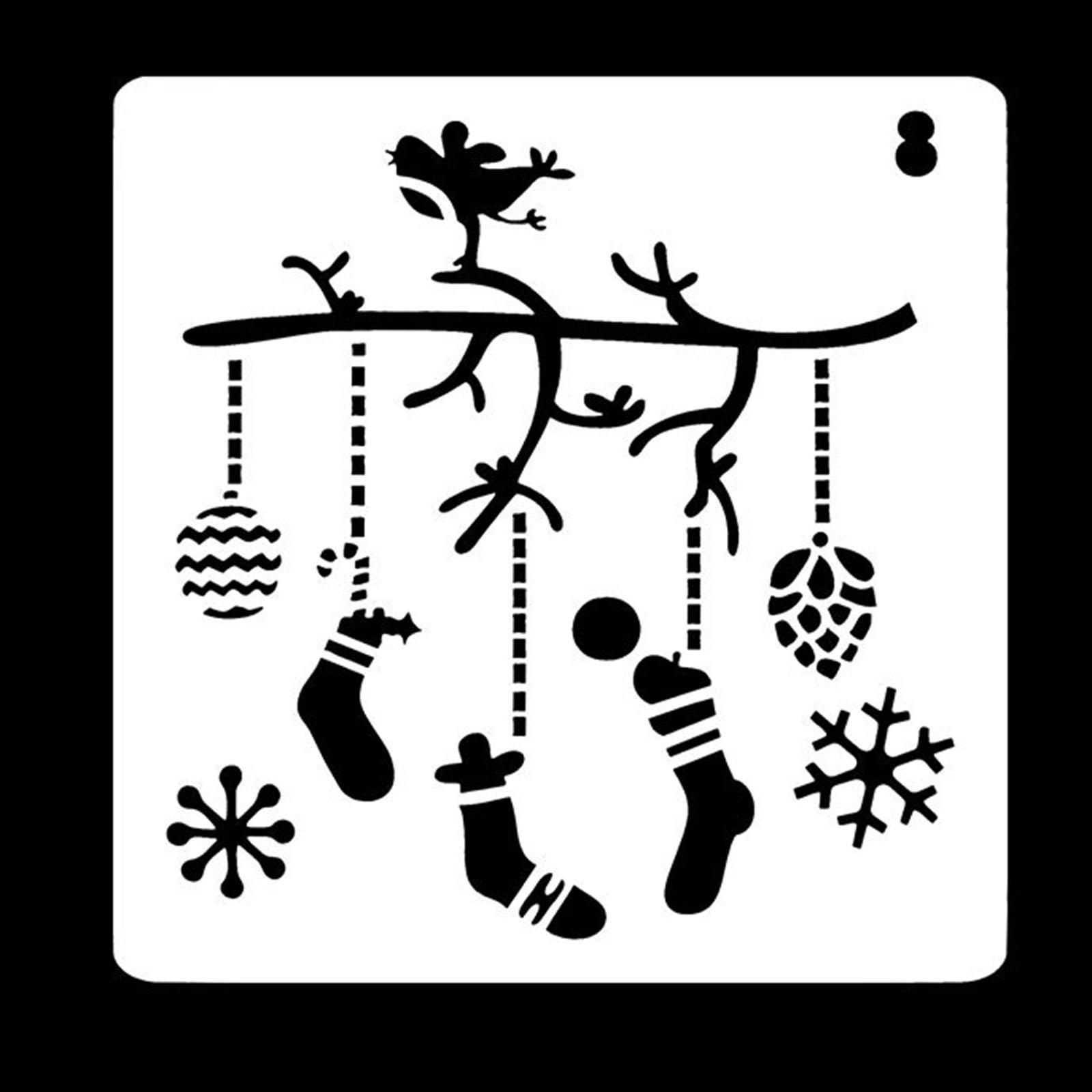 Christmas Stencil Templates fo - Art Craft Christmas Tree review and price