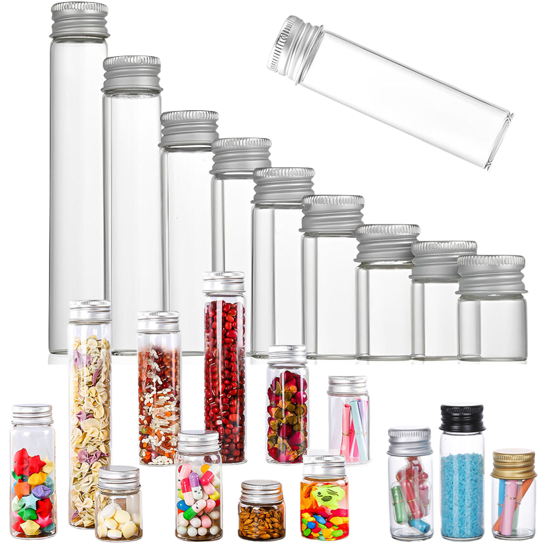 5PCS 5ML-100ML Mini Glass Alum - Art Craft Youtube review and price