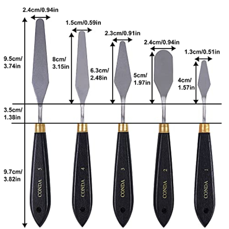 Palette Knife Painting Stainle - Painting Knife Palette review and price