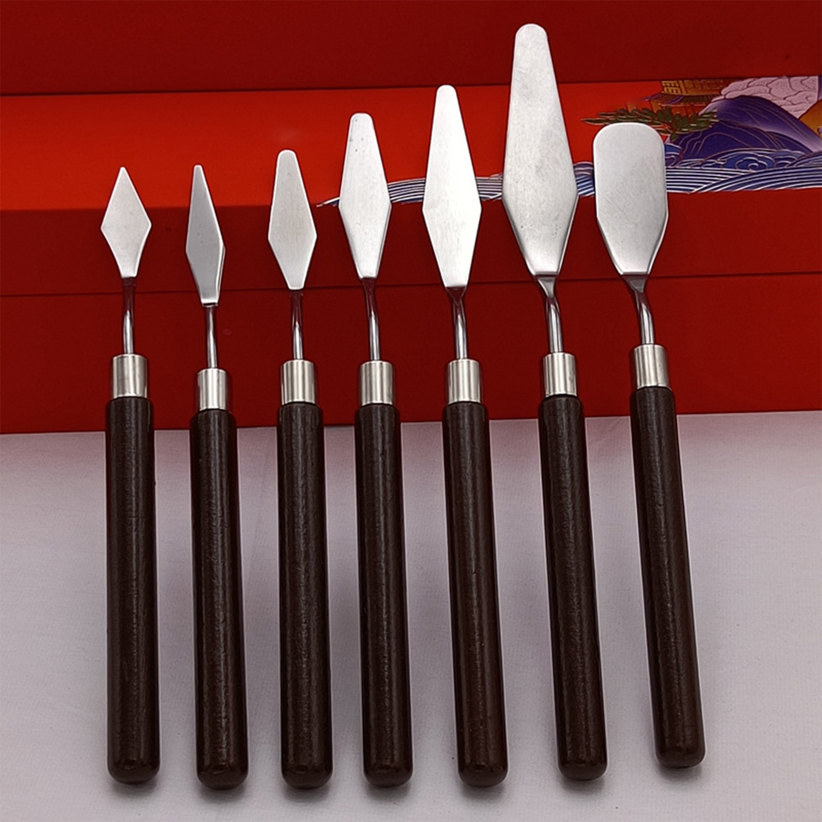 5pcs Art Oil Painting Scraper  - Painting Knife Palette review and price