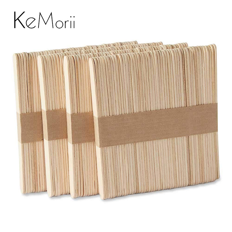 Natural Wooden Popsicle Ice Cr - Art Craft With Ice Cream Stick review and price