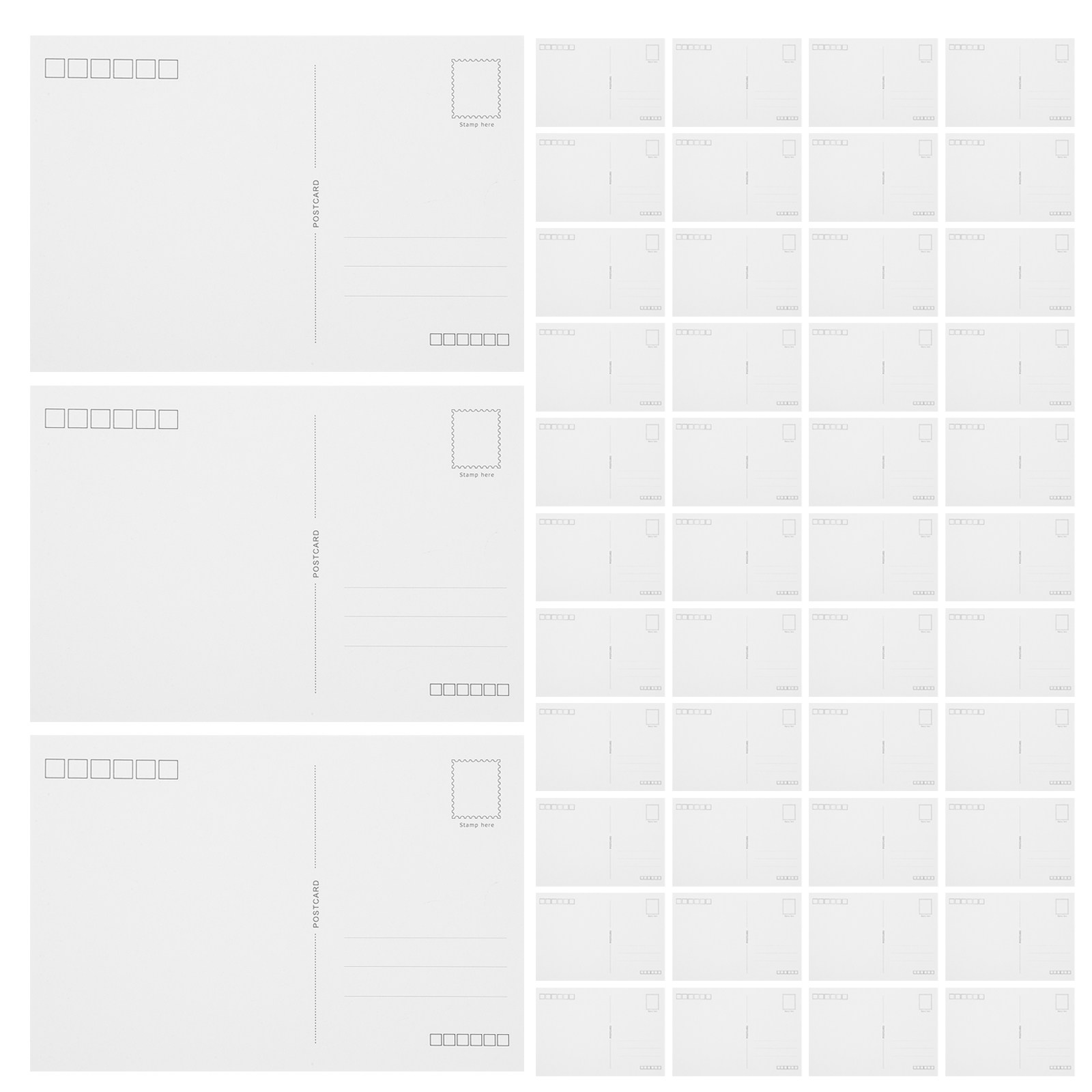 Blank Kraft Paper Postcards 12 - Art Craft In Paper review and price
