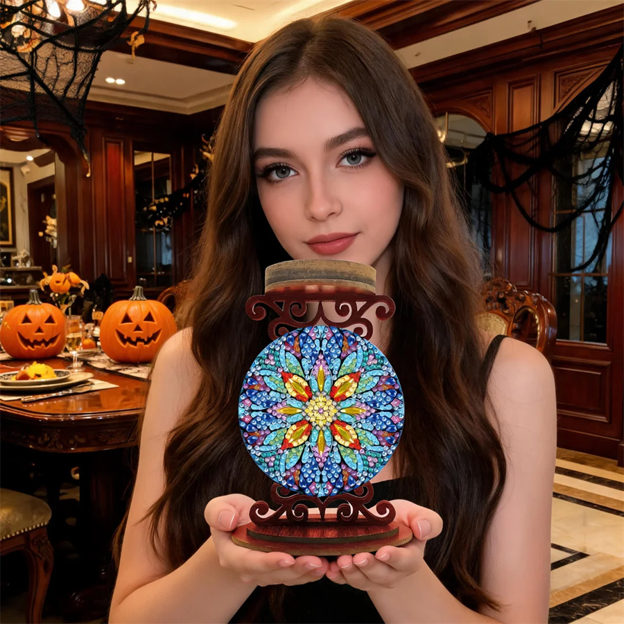 Flower candle holder Halloween - Art Craft Halloween review and price