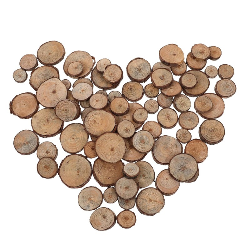 Unfinished Wood Slices Discs C - Art Craft Christmas Tree review and price