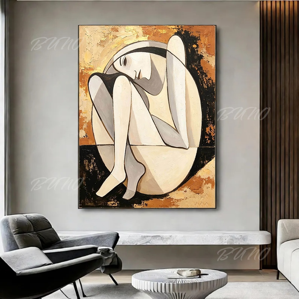 100% Hand-painted Abstract Oil - Painting Knife Palette review and price