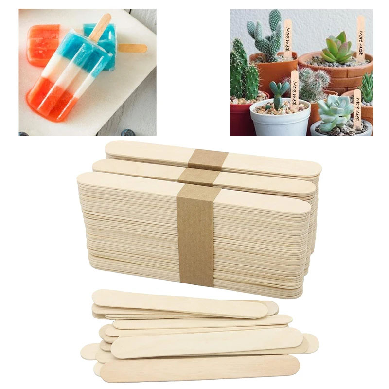  50/100Pcs Popsicle Sticks Pu - Art Craft With Ice Cream Stick review and price