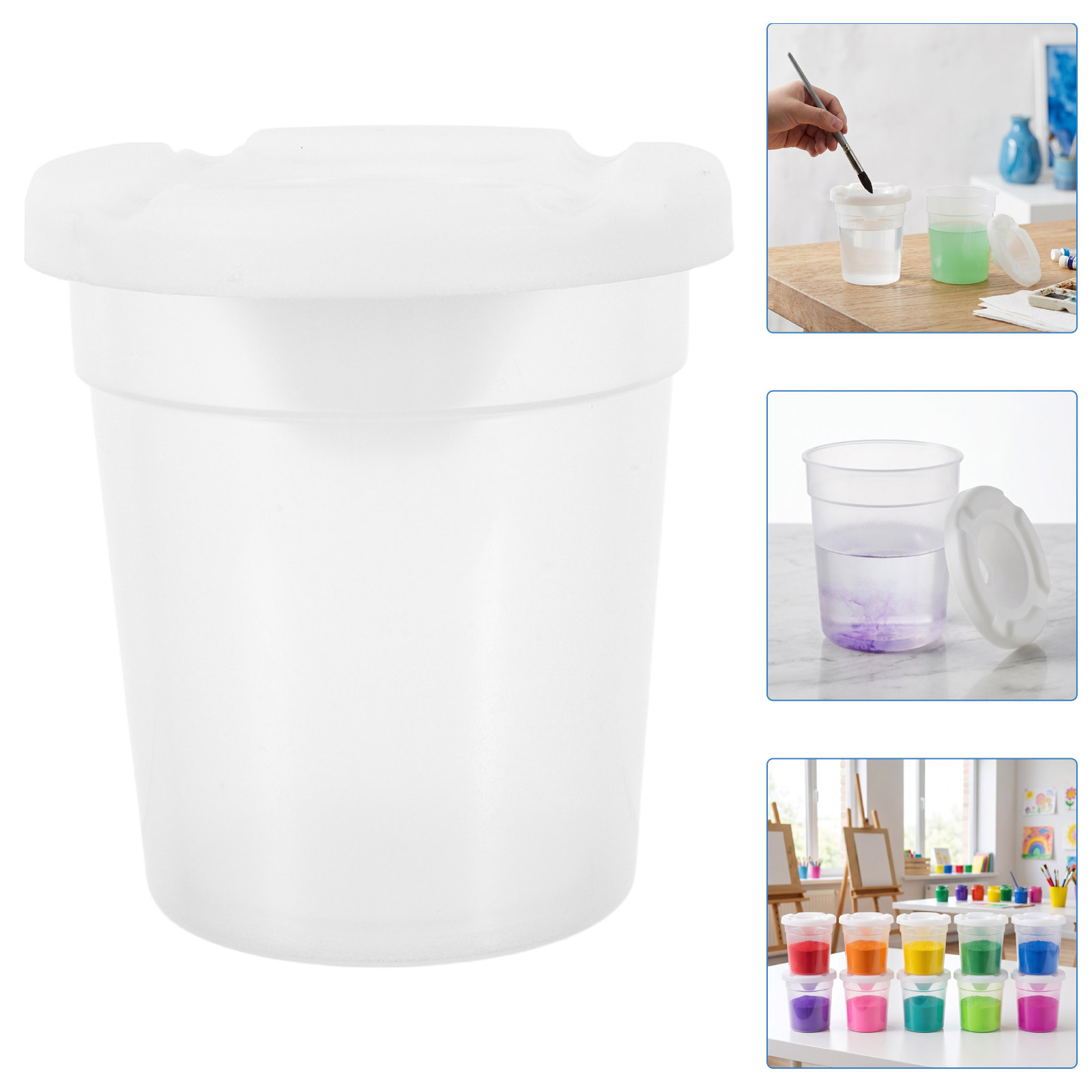 10Pcs Reusable Spill Proof Pai - Art And Craft With Paint review and price