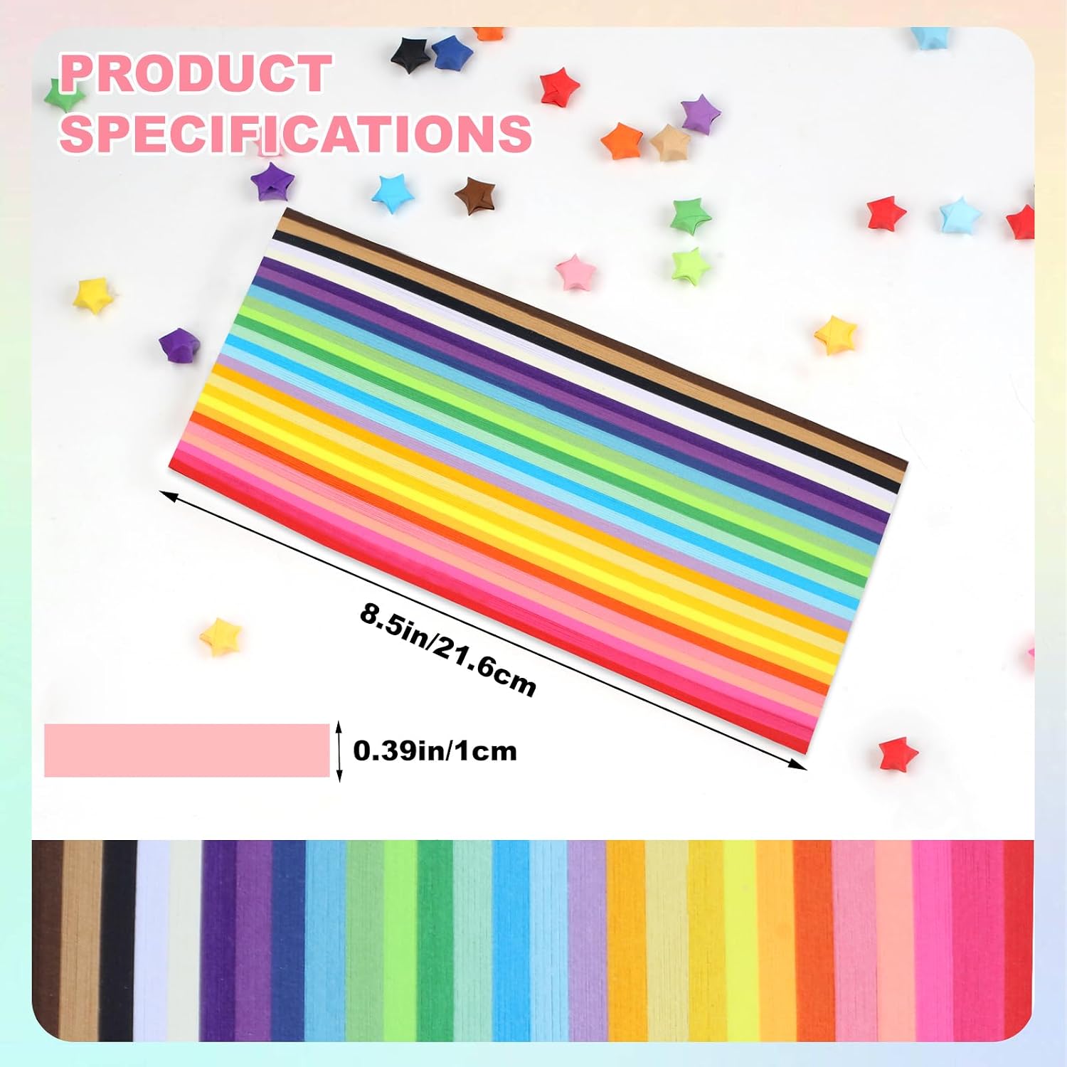 1080/2160 Sheets Origami Star  - Art Craft In Paper review and price