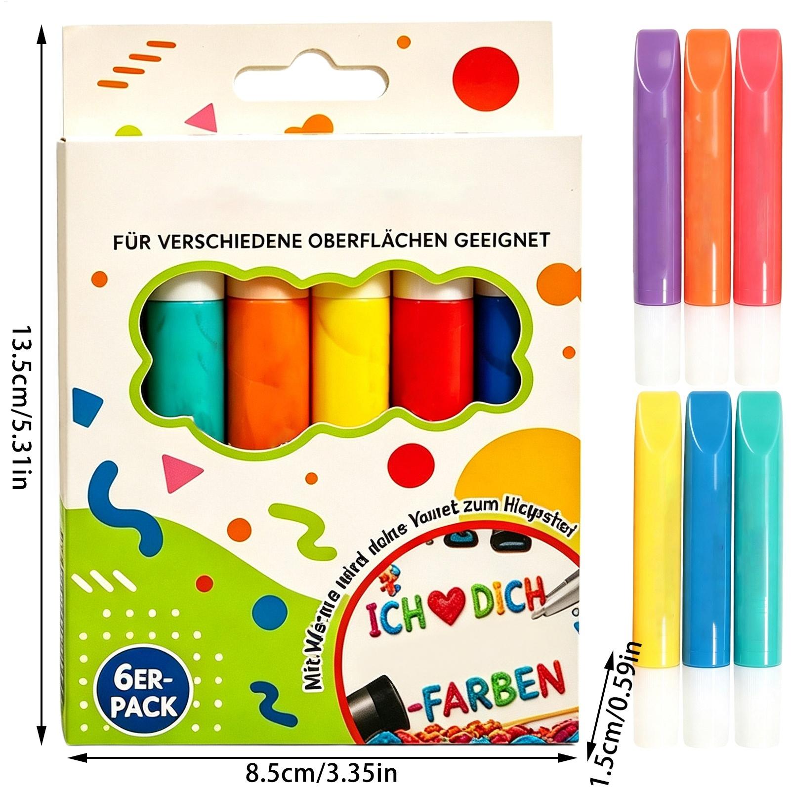 Bubble Pen 6/12 Piece Art Draw - Art And Craft With Paint review and price
