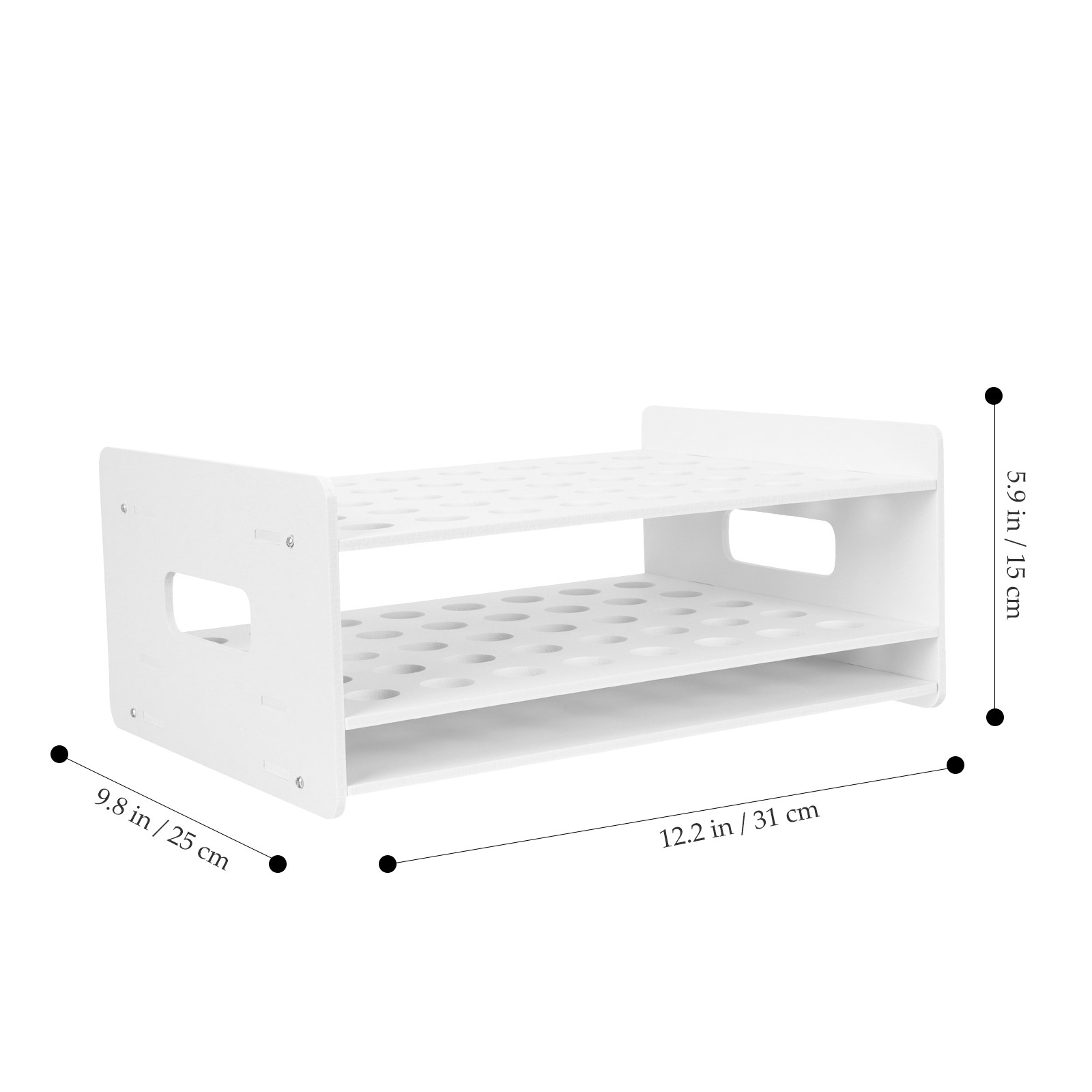 Desktop Wooden Scissors Rack 4 - Art Craft Youtube review and price