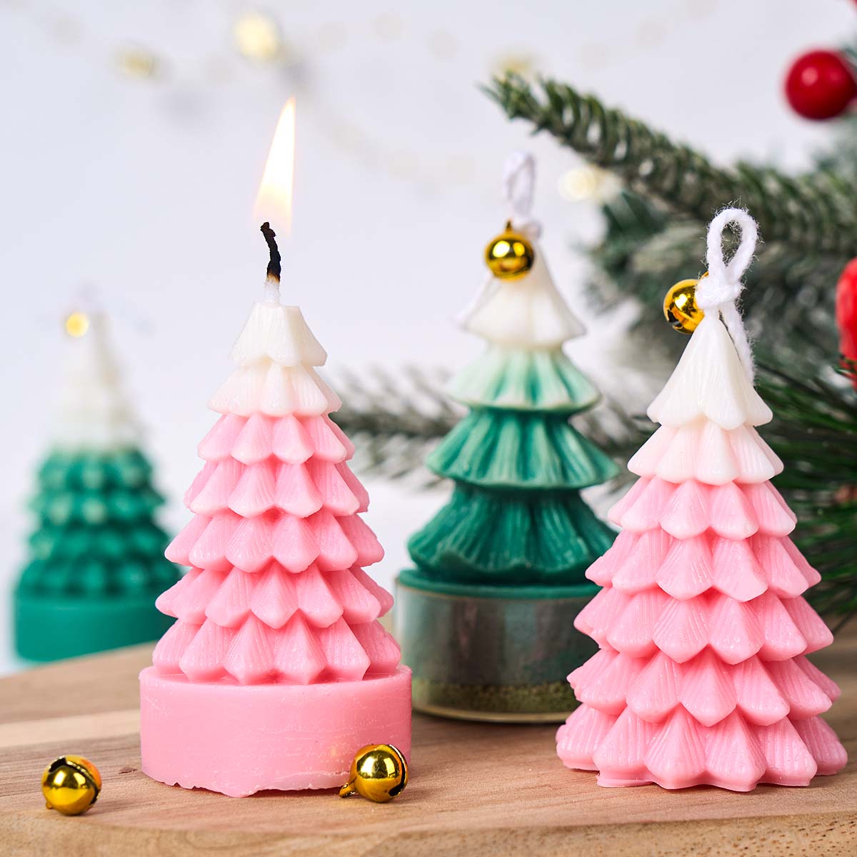 3D Christmas Tree Silicone Can - Art Craft Christmas Tree review and price