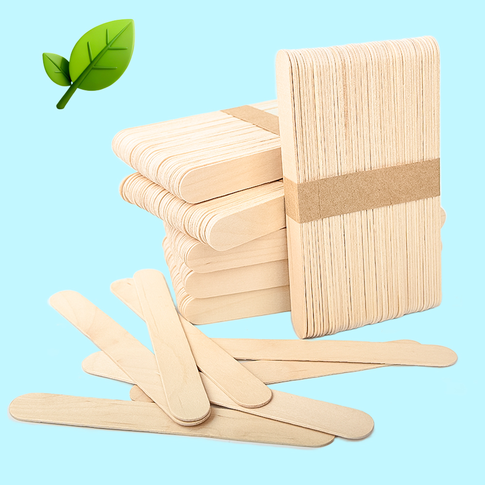 50/100/200pcs Wooden Ice Cream - Art Craft With Ice Cream Stick review and price