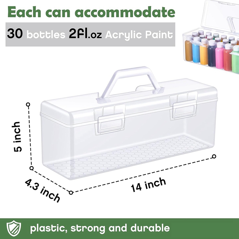 3 Pcs Paint Storage Box for 2  - Art And Craft With Paint review and price
