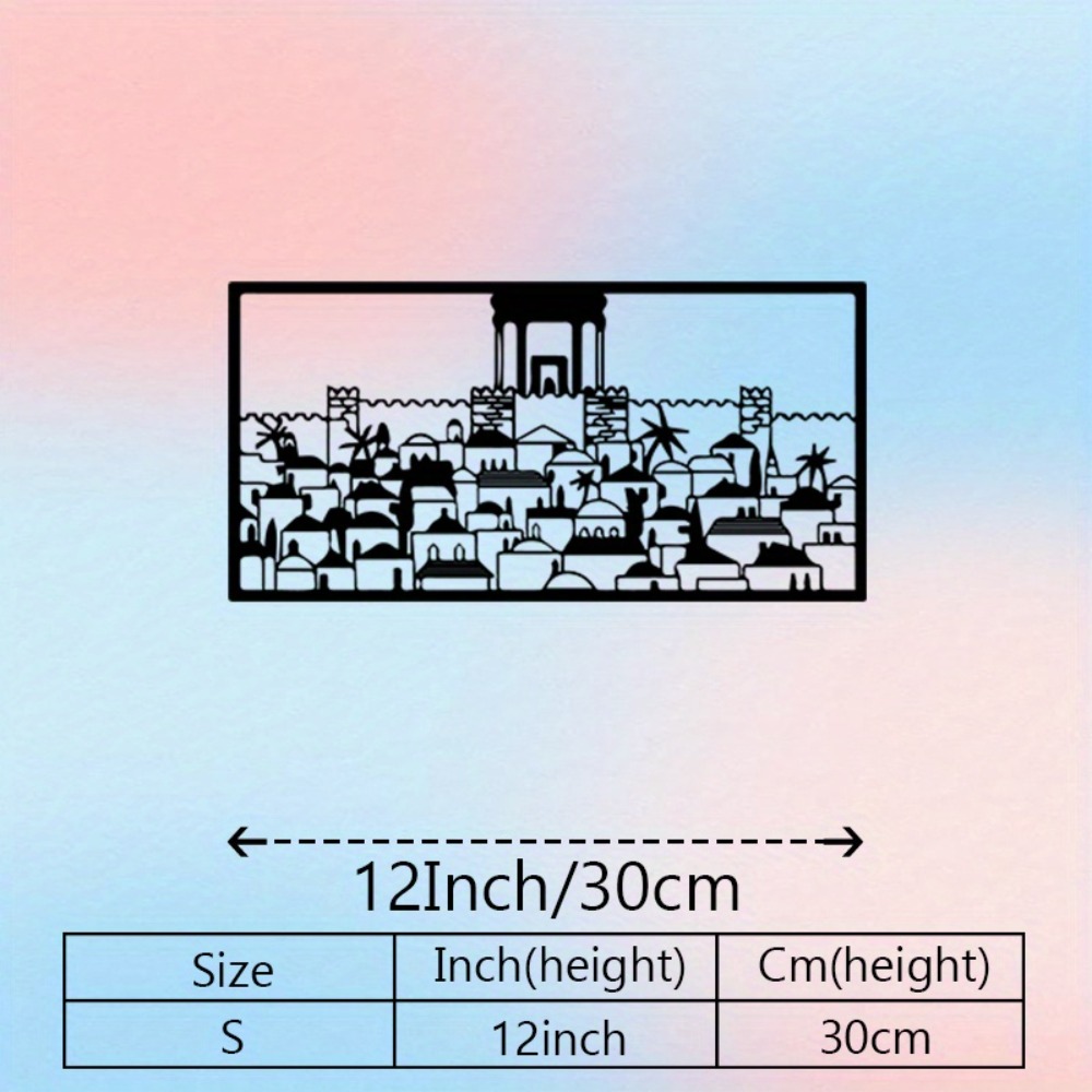 CIFBUY Metal Wall Art Jerusale - Art & Craft Supplies review and price
