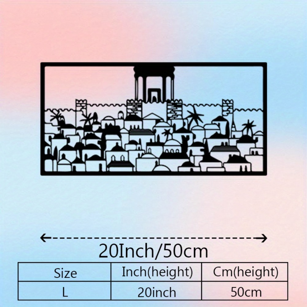 CIFBUY Metal Wall Art Jerusale - Art & Craft Supplies review and price